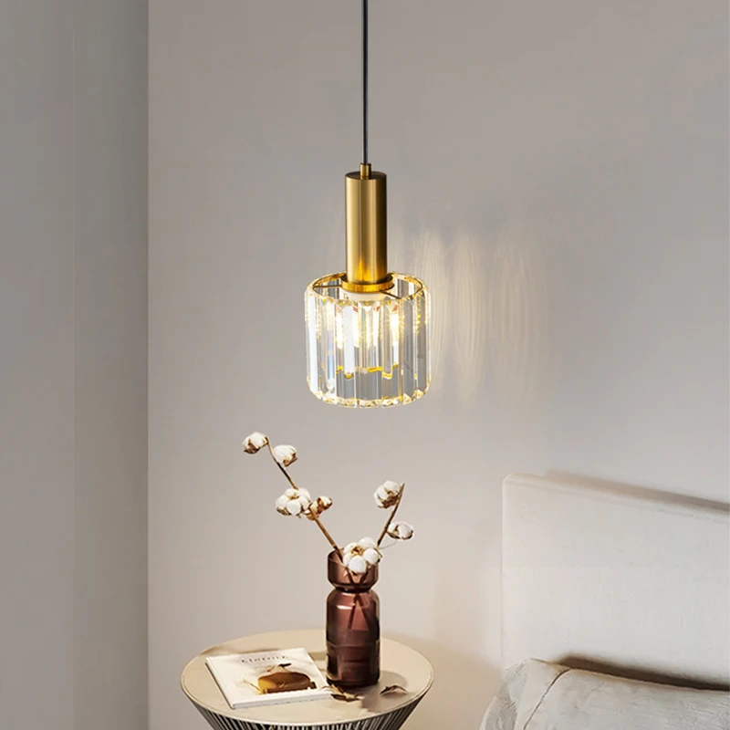 Decoration Bedside Lighting LED Crystal Pendant Light for Living Dining Room Kitchen Restaurant Lustre Hanging Chandeliers Lamp
Decoration Bedside Lighting LED Crystal Pendant Light for Living Dining Room Kitchen Restaurant Lustre Hanging Chandeliers Lamp