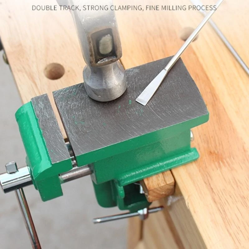 U2JC Multipurpose Combined Vise or Table Vise, Multifunctional Jaw, Universal Rotate 360 Degree Work Clamp-On Vise
U2JC Multipurpose Combined Vise or Table Vise, Multifunctional Jaw, Universal Rotate 360 Degree Work Clamp-On Vise