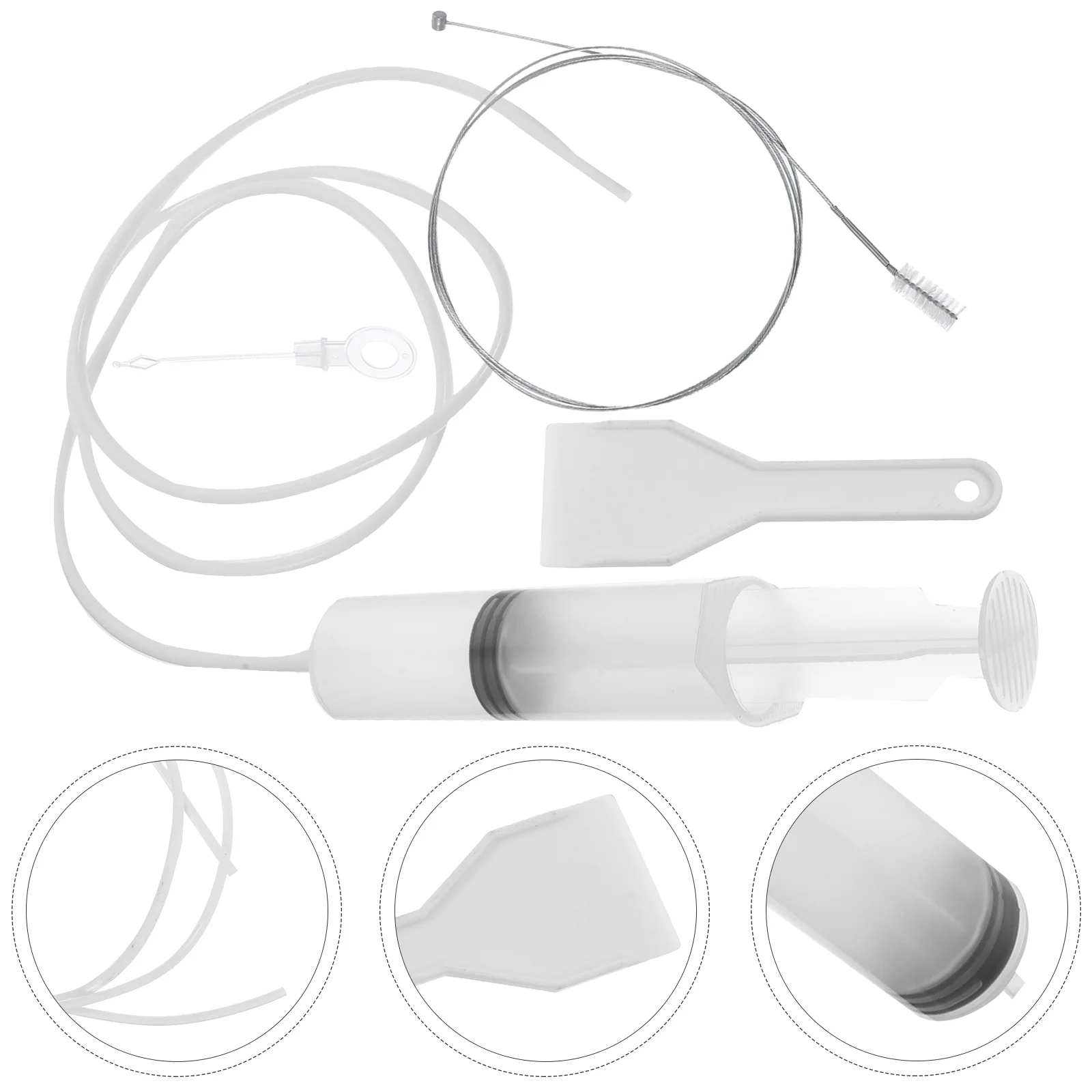 4 Pcs Refrigerator Dredging Tool Drain Hole Cleaning Kit Unclog Fridge Water Blockage Remover Safe Reusable Solves Leakage Odour
4 Pcs Refrigerator Dredging Tool Drain Hole Cleaning Kit Unclog Fridge Water Blockage Remover Safe Reusable Solves Leakage Odour