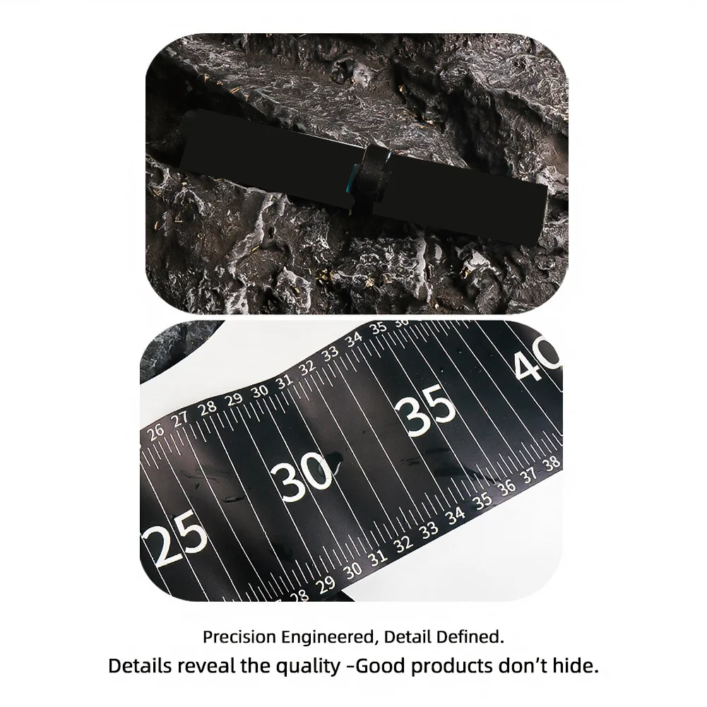 UV Double Sided 60in Fishing Tape Measure Waterproof Portable Fish Ruler for Sea Angling For Lure Measurement and Saltwater Use
UV Double Sided 60in Fishing Tape Measure Waterproof Portable Fish Ruler for Sea Angling For Lure Measurement and Saltwater Use