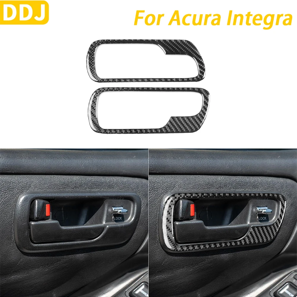 For Acura Integra 1994-2001 Accessories Carbon Fiber Inner Door Handle Panel Cover Decorative Car Interior Decoration Sticker
For Acura Integra 1994-2001 Accessories Carbon Fiber Inner Door Handle Panel Cover Decorative Car Interior Decoration Sticker