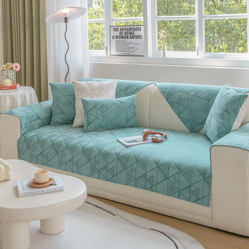 Chenille Living Room Sofa Cushions Jacquard Sofa Cover Cloth Four Seasons Universal Cushion Cover Modern Simple Non-Slip Cover
Chenille Living Room Sofa Cushions Jacquard Sofa Cover Cloth Four Seasons Universal Cushion Cover Modern Simple Non-Slip Cover