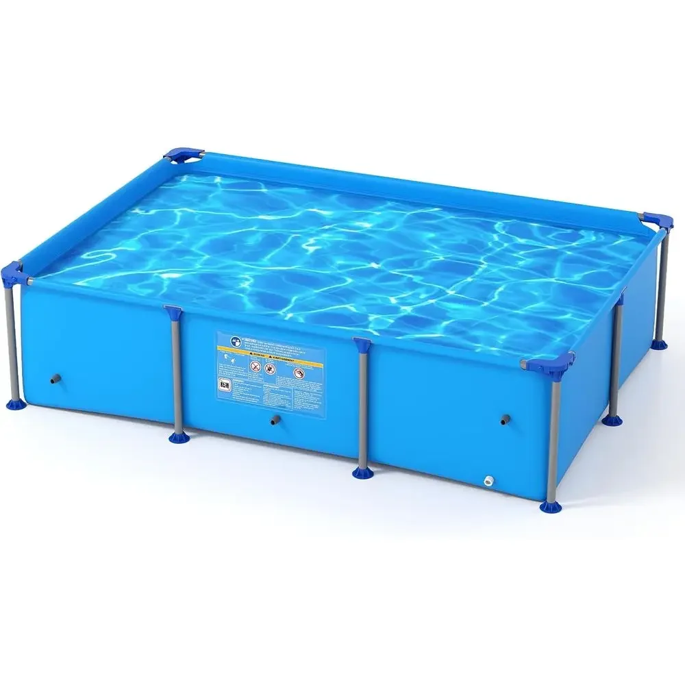 8.5ft x 6ft x 26in Above Ground Pool for Outdoor Backyard Fun with Puncture-Resistant Fabric and Drainage Control
8.5ft x 6ft x 26in Above Ground Pool for Outdoor Backyard Fun with Puncture-Resistant Fabric and Drainage Control