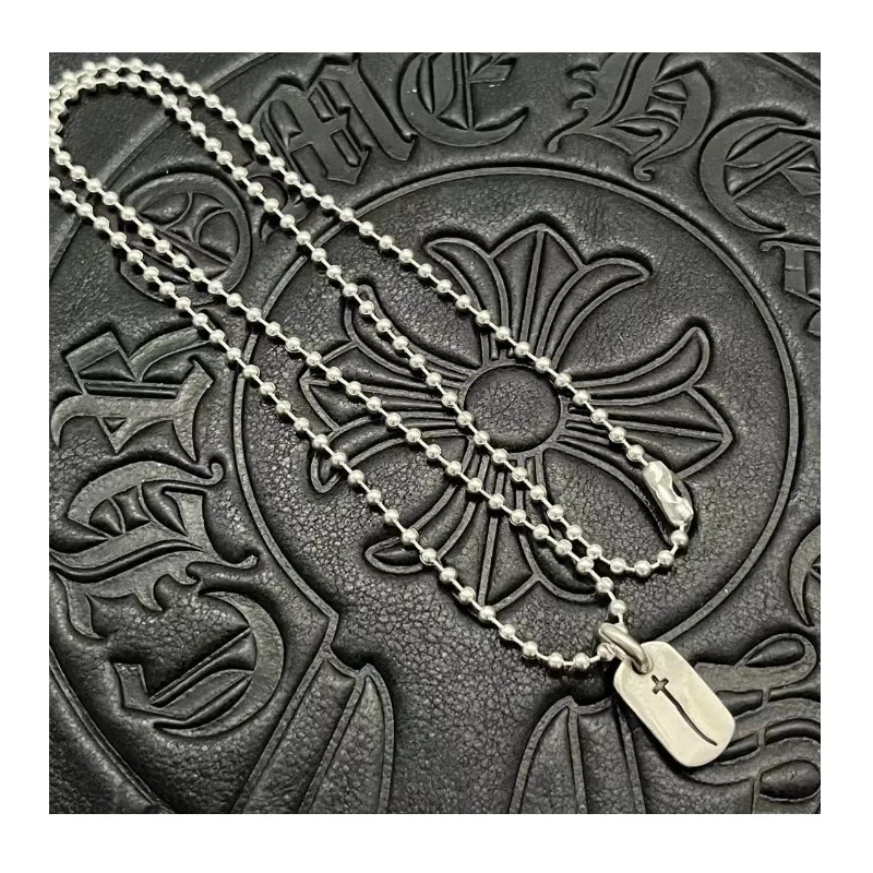 Accessories Punk Hip Hop Army Necklace Thai Silver Vintage Premium Autumn and Winter Sweater Chain Accessories Jewelry
Accessories Punk Hip Hop Army Necklace Thai Silver Vintage Premium Autumn and Winter Sweater Chain Accessories Jewelry