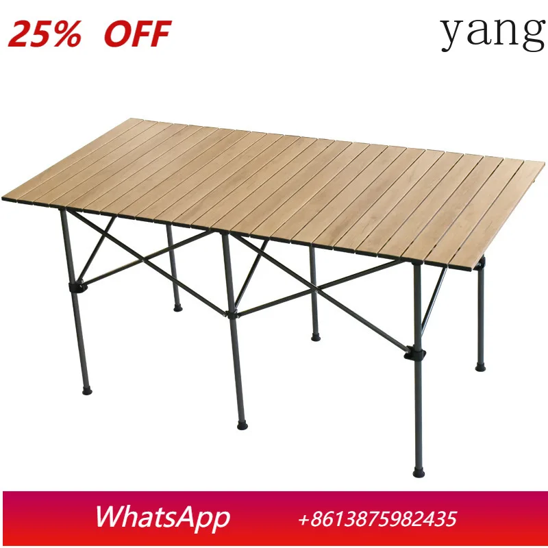 YJQ outdoor portable picnic table and chairs aluminum alloy car camping anti-wood grain outdoor table
YJQ outdoor portable picnic table and chairs aluminum alloy car camping anti-wood grain outdoor table