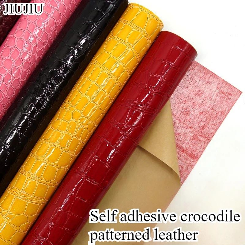 Crocodile Pattern Car Interior Self-adhesive Leather Repair Subsidy Imitation Crocodile Texture Sofa Furniture Renovation DIY
Crocodile Pattern Car Interior Self-adhesive Leather Repair Subsidy Imitation Crocodile Texture Sofa Furniture Renovation DIY