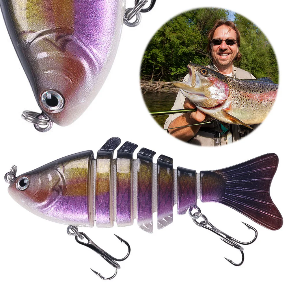 Sinking Wobblers Fishing Lures Lifelike Multi-Section Hard Bait Artificial Bait Pike Perch Carp Fishing Tools
Sinking Wobblers Fishing Lures Lifelike Multi-Section Hard Bait Artificial Bait Pike Perch Carp Fishing Tools