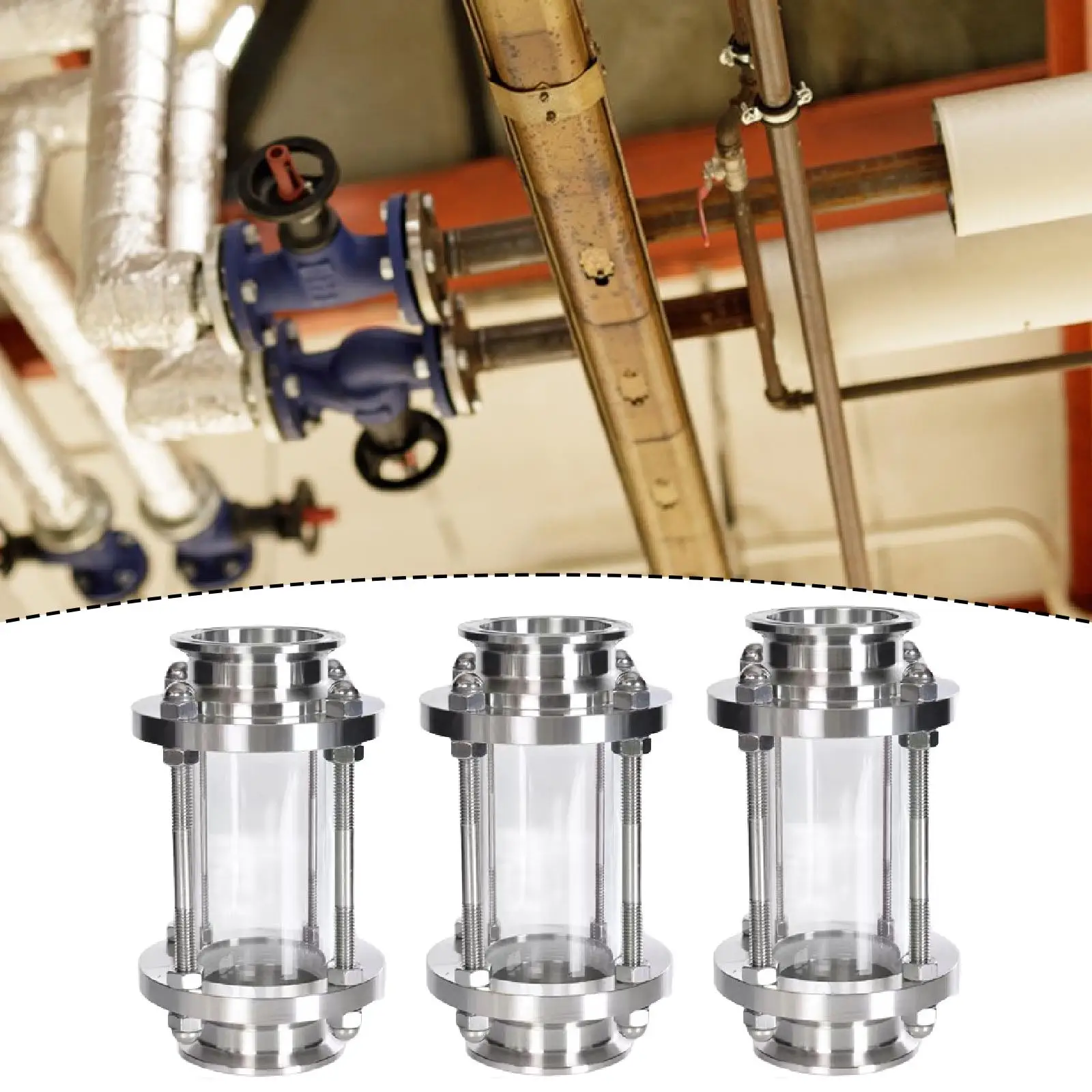 Прямое смотровое стекло, простота установки, многофункциональная стеклянная трубка, конец с тройным зажимом, санитарный индикатор потока для пищевых напитков
Прямое смотровое стекло, простота установки, многофункциональная стеклянная трубка, конец с тройным зажимом, санитарный индикатор потока для пищевых напитков