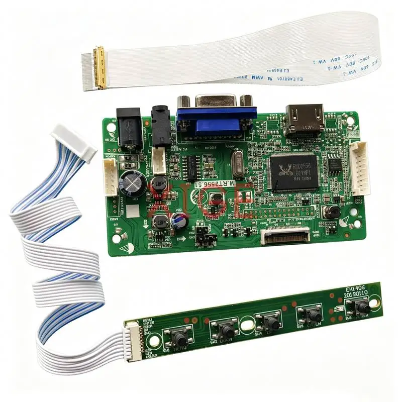 For G156HAN02 G156HTN01 B156HTN03 B156HTN05 Drive Controller Board DIY Kit 1920x1080 1920*1080 HDMI+VGA Laptop Screen EDP 30 Pin
For G156HAN02 G156HTN01 B156HTN03 B156HTN05 Drive Controller Board DIY Kit 1920x1080 1920*1080 HDMI+VGA Laptop Screen EDP 30 Pin