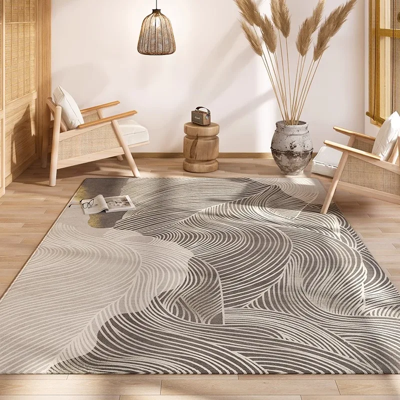 VIKAMA Simple Geometric Wind Carpet Living Room 2025 New Log Wind Non-washable Bedroom Bedside Rug Japanese Floor Cushion
VIKAMA Simple Geometric Wind Carpet Living Room 2025 New Log Wind Non-washable Bedroom Bedside Rug Japanese Floor Cushion