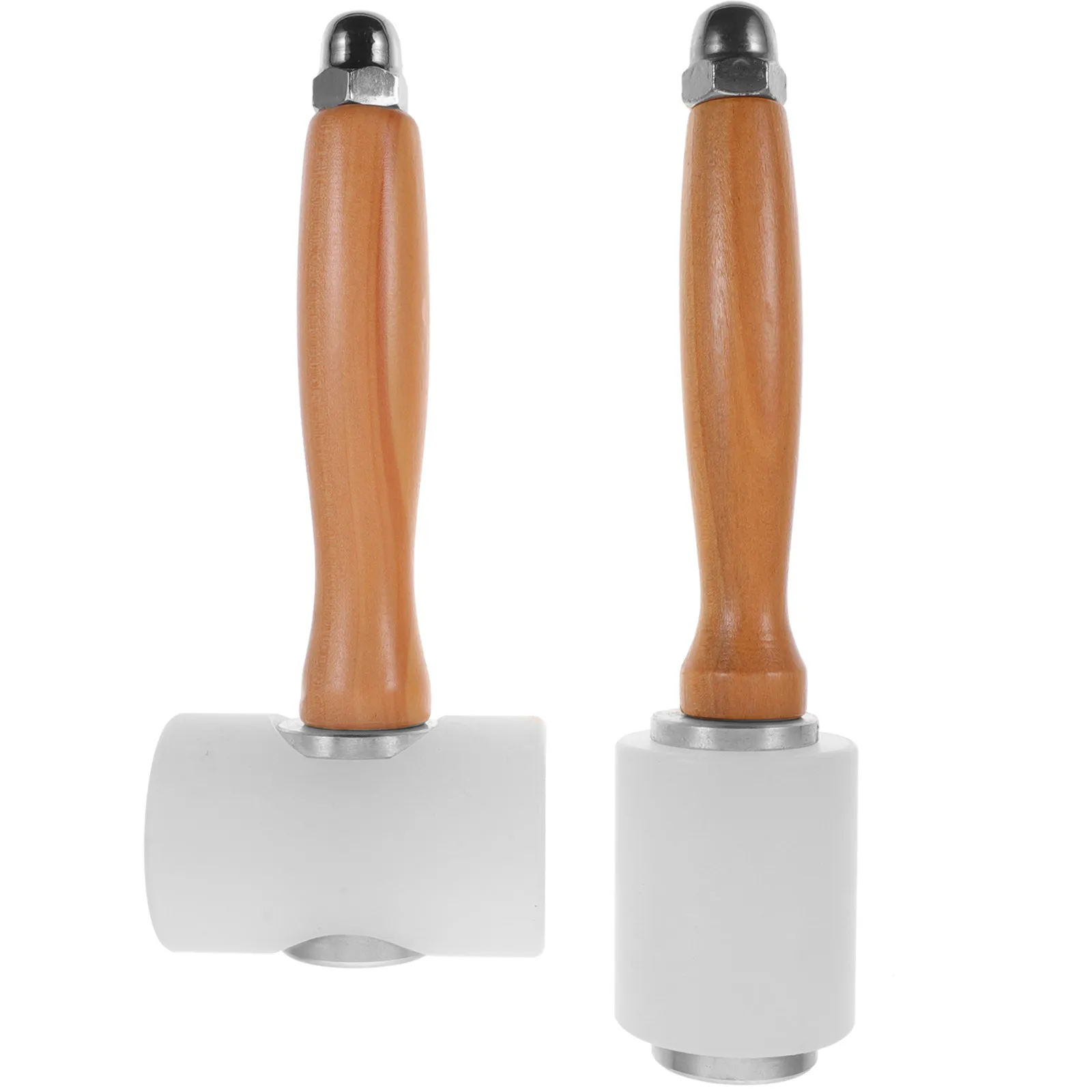 2Pcs Nylon Hammer Mallet Hammer Non-Slip Wooden Handle DIY Craft Tool for Stamping Cutting Installation Flooring
2Pcs Nylon Hammer Mallet Hammer Non-Slip Wooden Handle DIY Craft Tool for Stamping Cutting Installation Flooring
