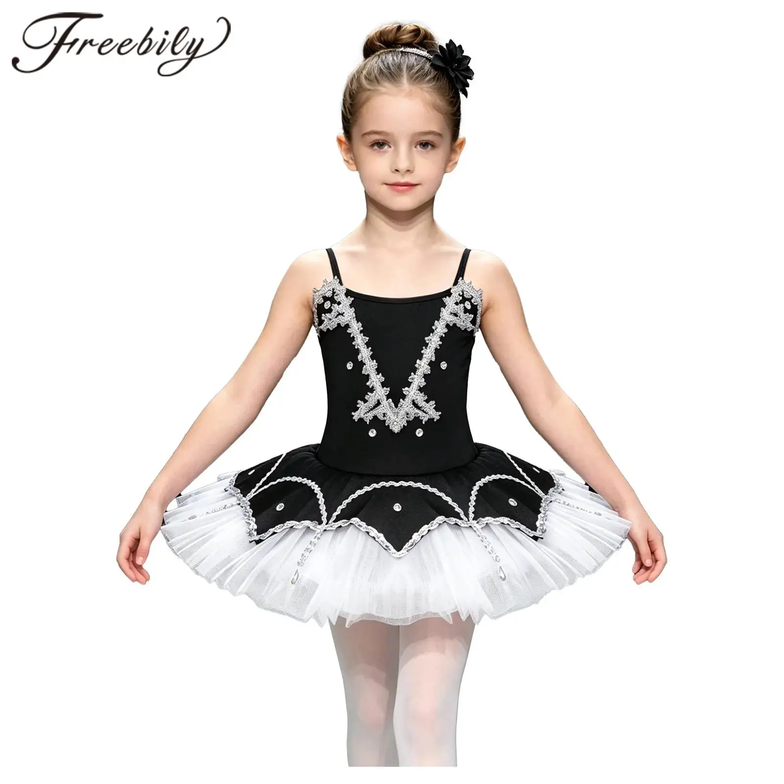Kids Girls Ballet Layered Tutu Dance Dress Performance Costume Gymnastics Leotard Dresses Sleeveless Spaghetti Straps Dresses
Kids Girls Ballet Layered Tutu Dance Dress Performance Costume Gymnastics Leotard Dresses Sleeveless Spaghetti Straps Dresses