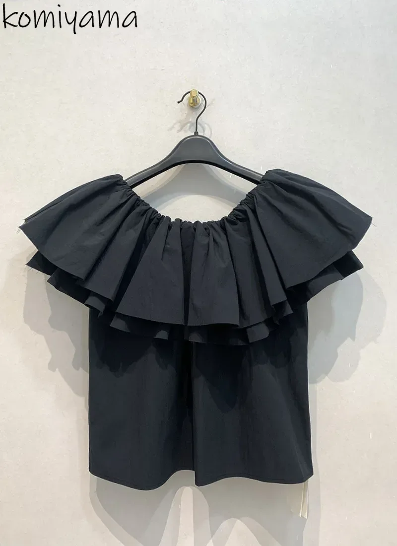 Off Shoulder Shirts & Blouses Japan 3D Petal Collar Blusas Mujer Summer Women Clothing Fashion Camisas Loose Casual Ropa
Off Shoulder Shirts & Blouses Japan 3D Petal Collar Blusas Mujer Summer Women Clothing Fashion Camisas Loose Casual Ropa