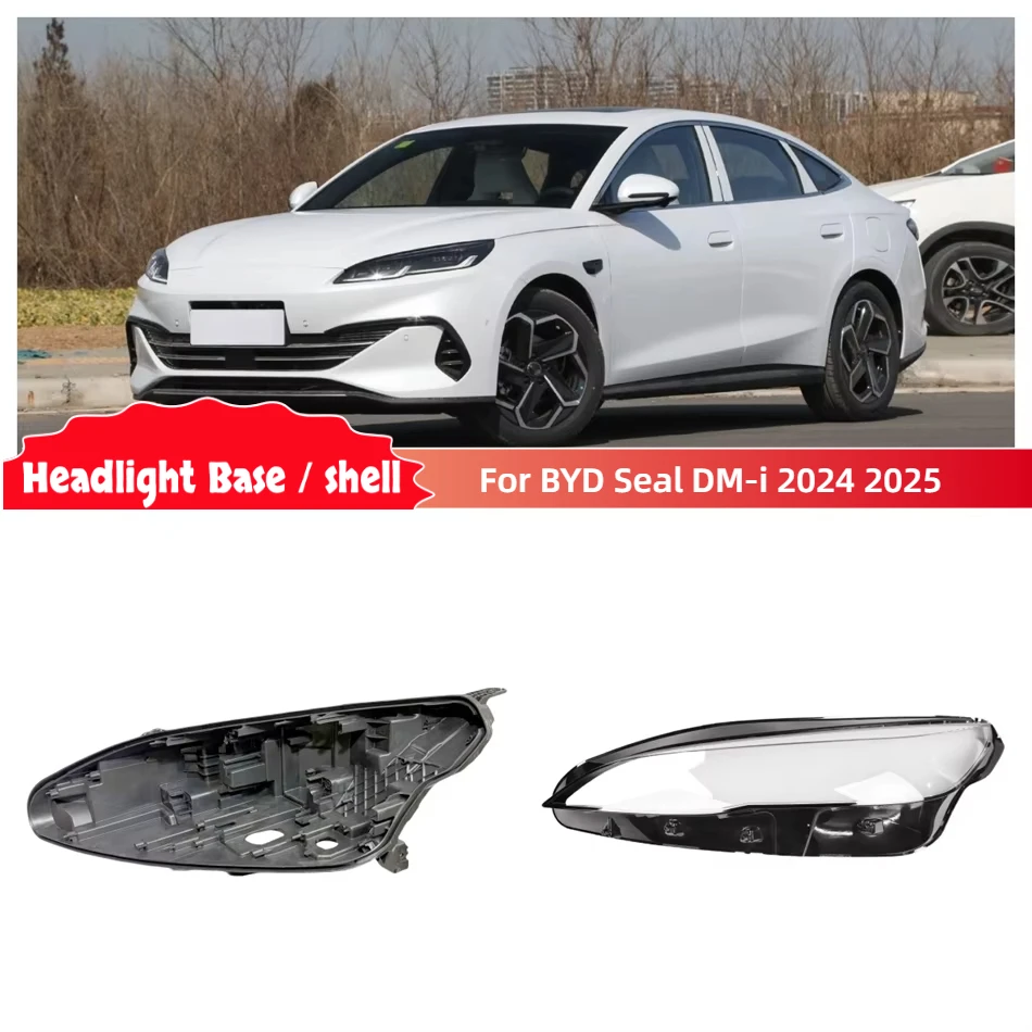 For BYD Seal DM-i 2024 2025 Car Products Base Head Lamp Shell Headlamp Bracket Headlights Lamp Glass
For BYD Seal DM-i 2024 2025 Car Products Base Head Lamp Shell Headlamp Bracket Headlights Lamp Glass