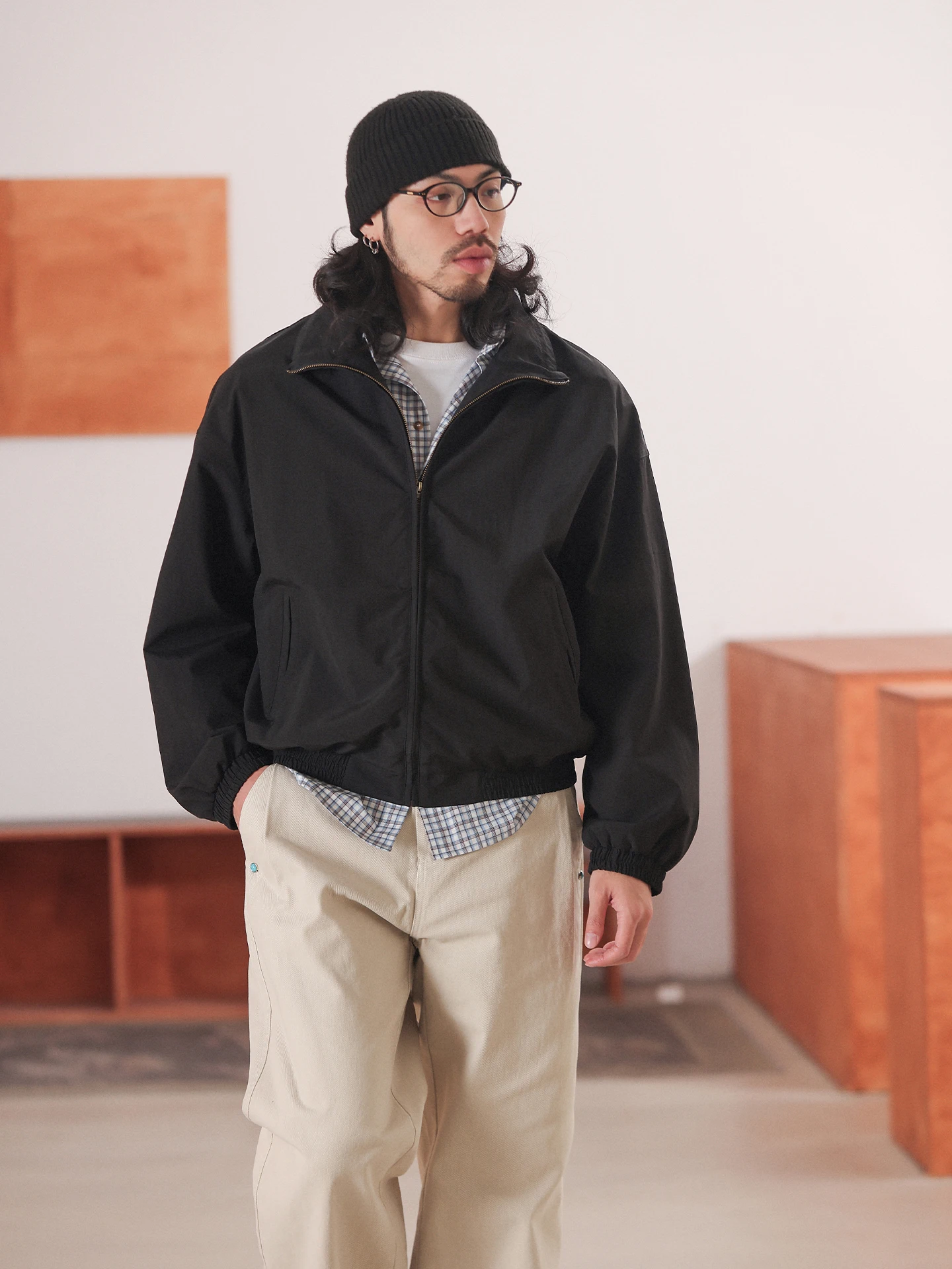 Японская куртка NOEARS с воротником-стойкой, весенняя, ветрозащитная, на молнии, в стиле ретро, свободного кроя, для уличной моды
Японская куртка NOEARS с воротником-стойкой, весенняя, ветрозащитная, на молнии, в стиле ретро, свободного кроя, для уличной моды