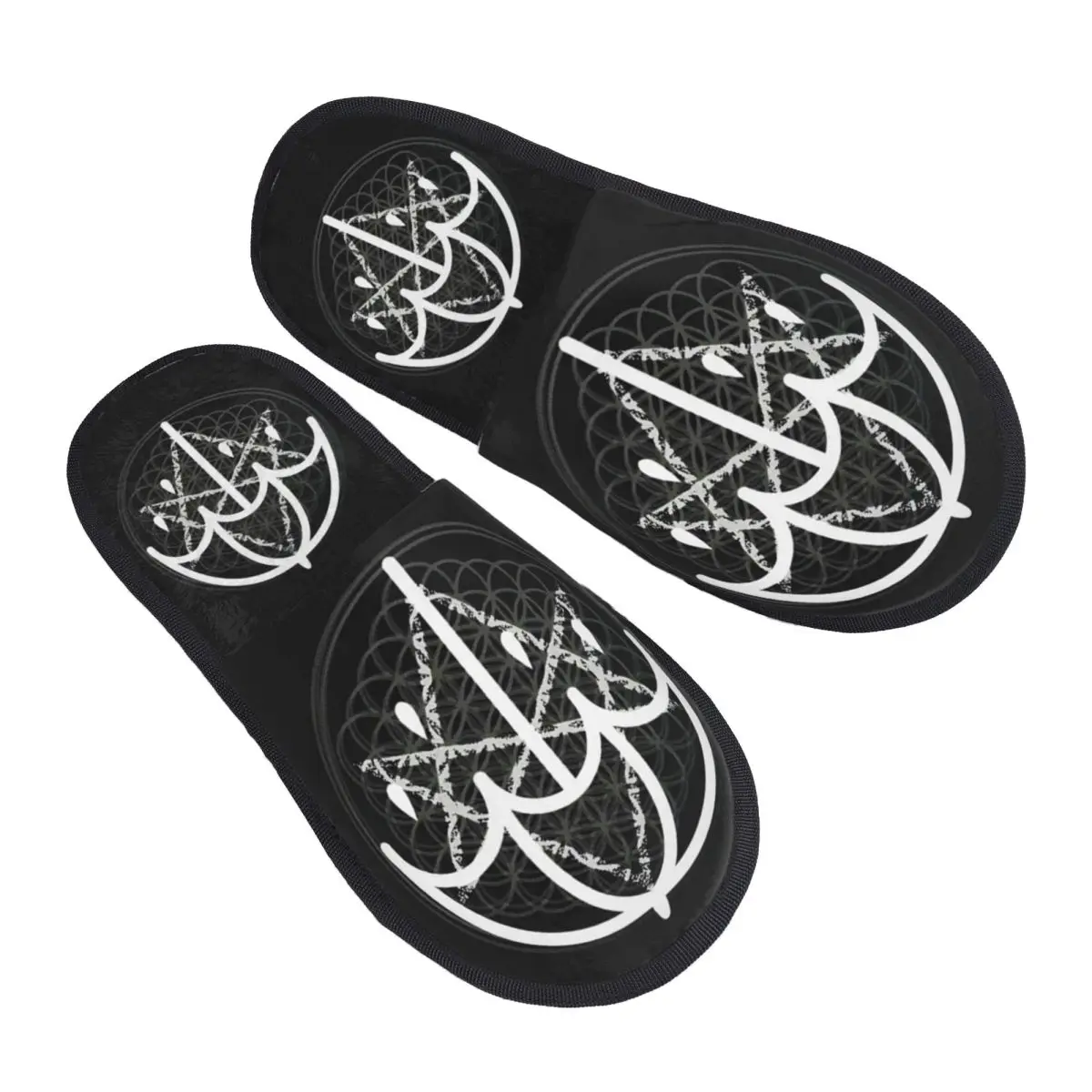 Custom Bring Me Band The Horizoned BMTH Rain Logo Comfort Scuff With Memory Foam Slippers Women Bedroom House Shoes
Custom Bring Me Band The Horizoned BMTH Rain Logo Comfort Scuff With Memory Foam Slippers Women Bedroom House Shoes