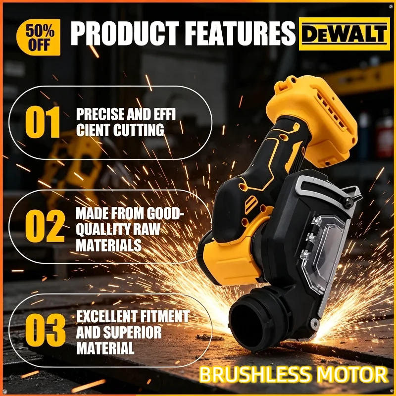 Dewalt 3 Inch Mini Angle Grinder Cordless 3 Inch Electirc CUT OFF Tool Cutting Circular Saw Power Tool for Dewalt 20V Battery
Dewalt 3 Inch Mini Angle Grinder Cordless 3 Inch Electirc CUT OFF Tool Cutting Circular Saw Power Tool for Dewalt 20V Battery