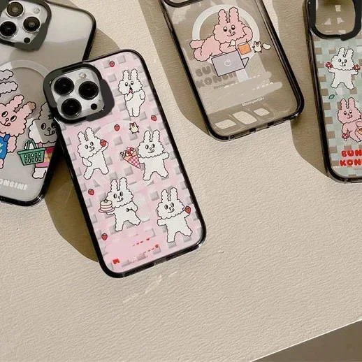 Cartoon Rabbit MagSafe Phone Case Cover for IPhone 11 12 13 14 15 Pro Max Case for IPhone 15 Pro Max
Cartoon Rabbit MagSafe Phone Case Cover for IPhone 11 12 13 14 15 Pro Max Case for IPhone 15 Pro Max