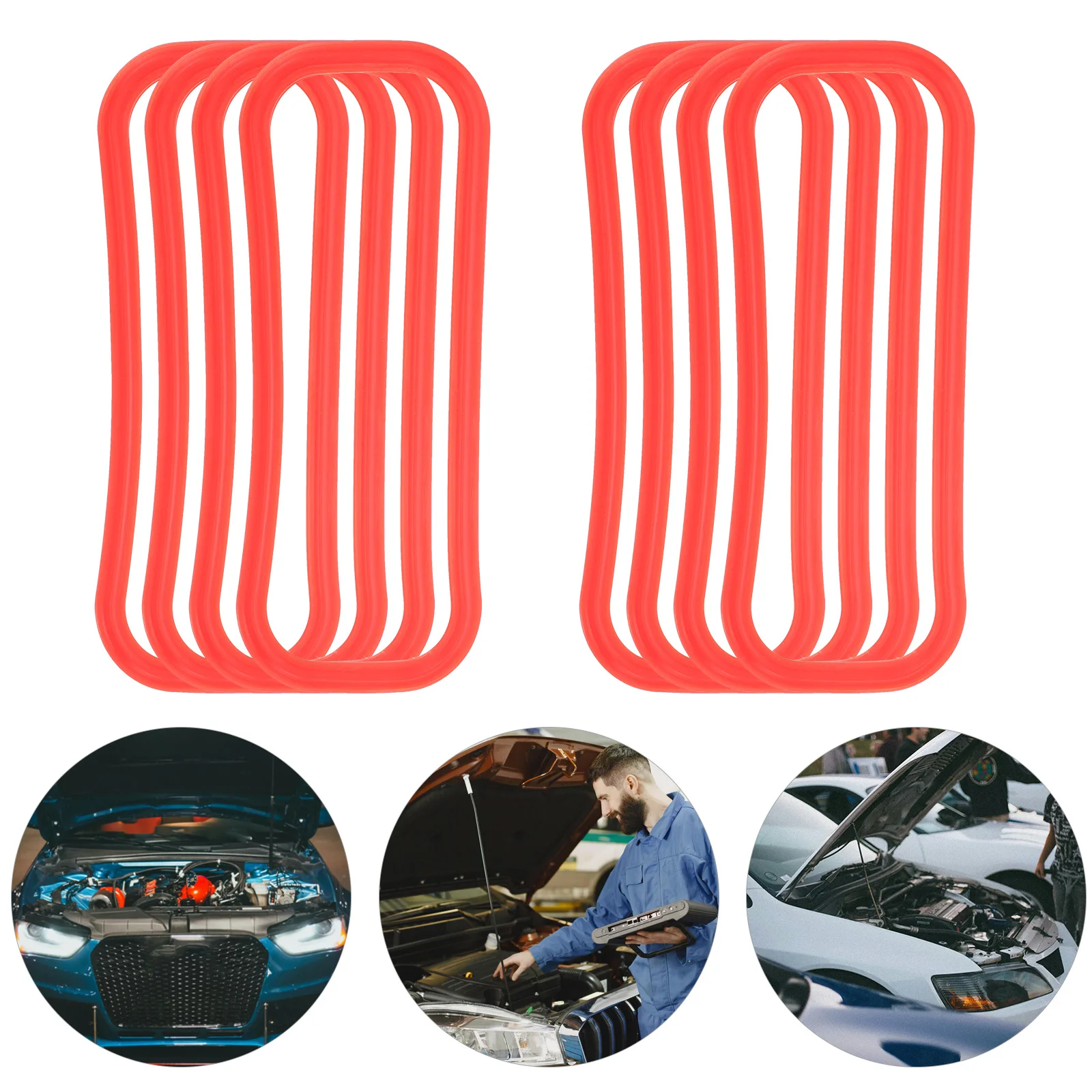 8pcs Intake Gasket Kit Car Rubber Intake Gasket Kit Replacement Sealing Set Auto Engine Repair Exhaust Components
8pcs Intake Gasket Kit Car Rubber Intake Gasket Kit Replacement Sealing Set Auto Engine Repair Exhaust Components