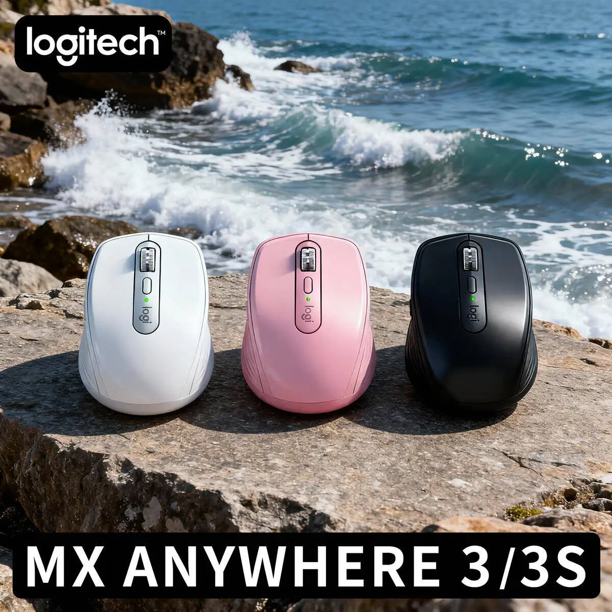 Logitech MX Anywhere 3S Wireless Office Mouse Dual Mode Long Battery for Travel Business Home Office
Logitech MX Anywhere 3S Wireless Office Mouse Dual Mode Long Battery for Travel Business Home Office