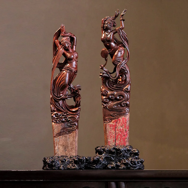 Red sandalwood Buddha statue, indoor entrance, home furnishings, cultural and play ornaments, collections, Dunhuang Feitian
Red sandalwood Buddha statue, indoor entrance, home furnishings, cultural and play ornaments, collections, Dunhuang Feitian