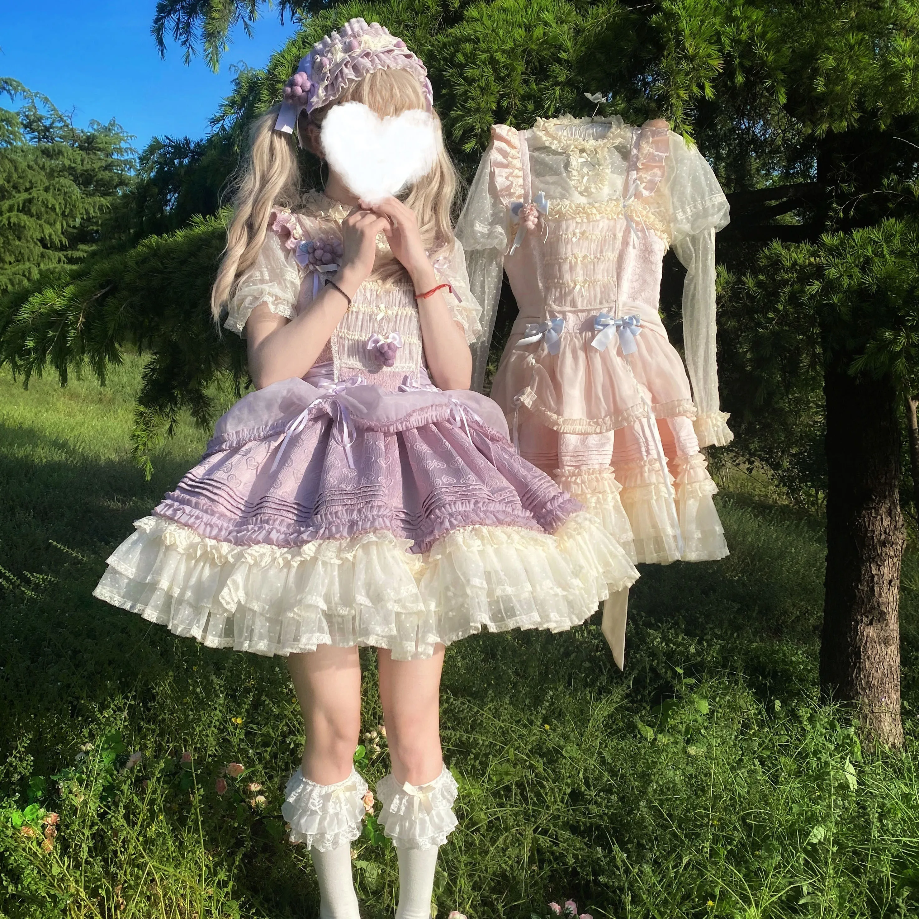 Good Night ape Cri JSK*Lolita Purple Original Dr Evening Bear Creation Anime Cosplay Costume Ele Fem Outfit
Good Night ape Cri JSK*Lolita Purple Original Dr Evening Bear Creation Anime Cosplay Costume Ele Fem Outfit