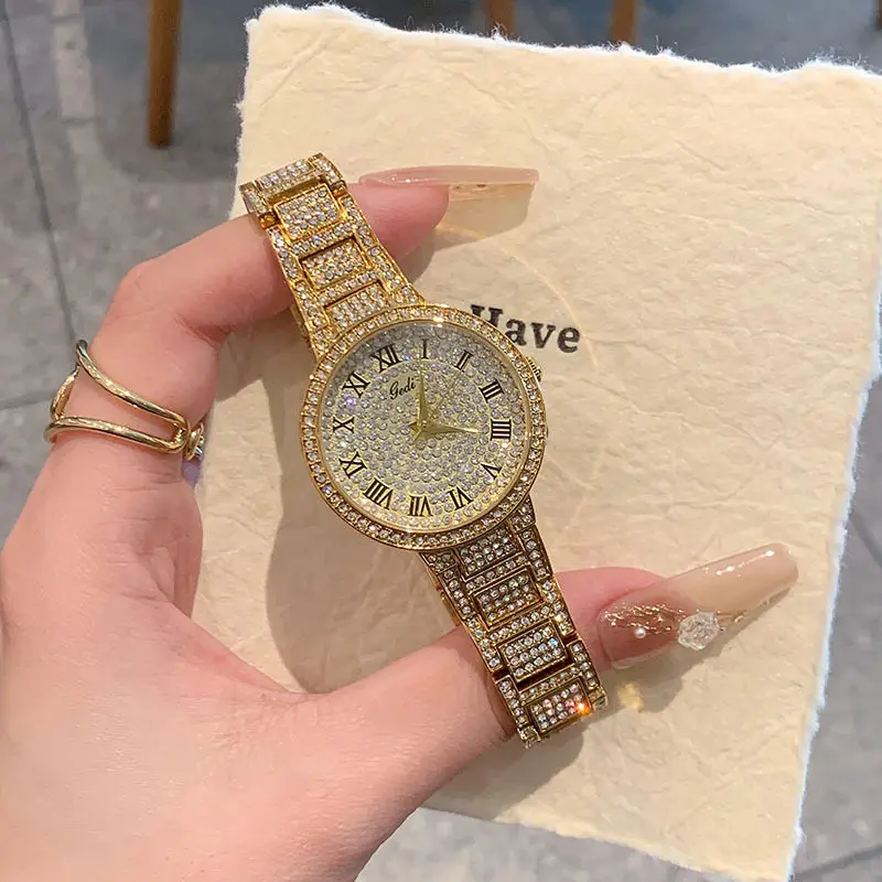 New Luxury And Elegant Women'S WatchExquisite And Fashionable Ladies' Wristwatch, High-Quality Timepiece, Women'S Quartz Watch.
New Luxury And Elegant Women'S WatchExquisite And Fashionable Ladies' Wristwatch, High-Quality Timepiece, Women'S Quartz Watch.
