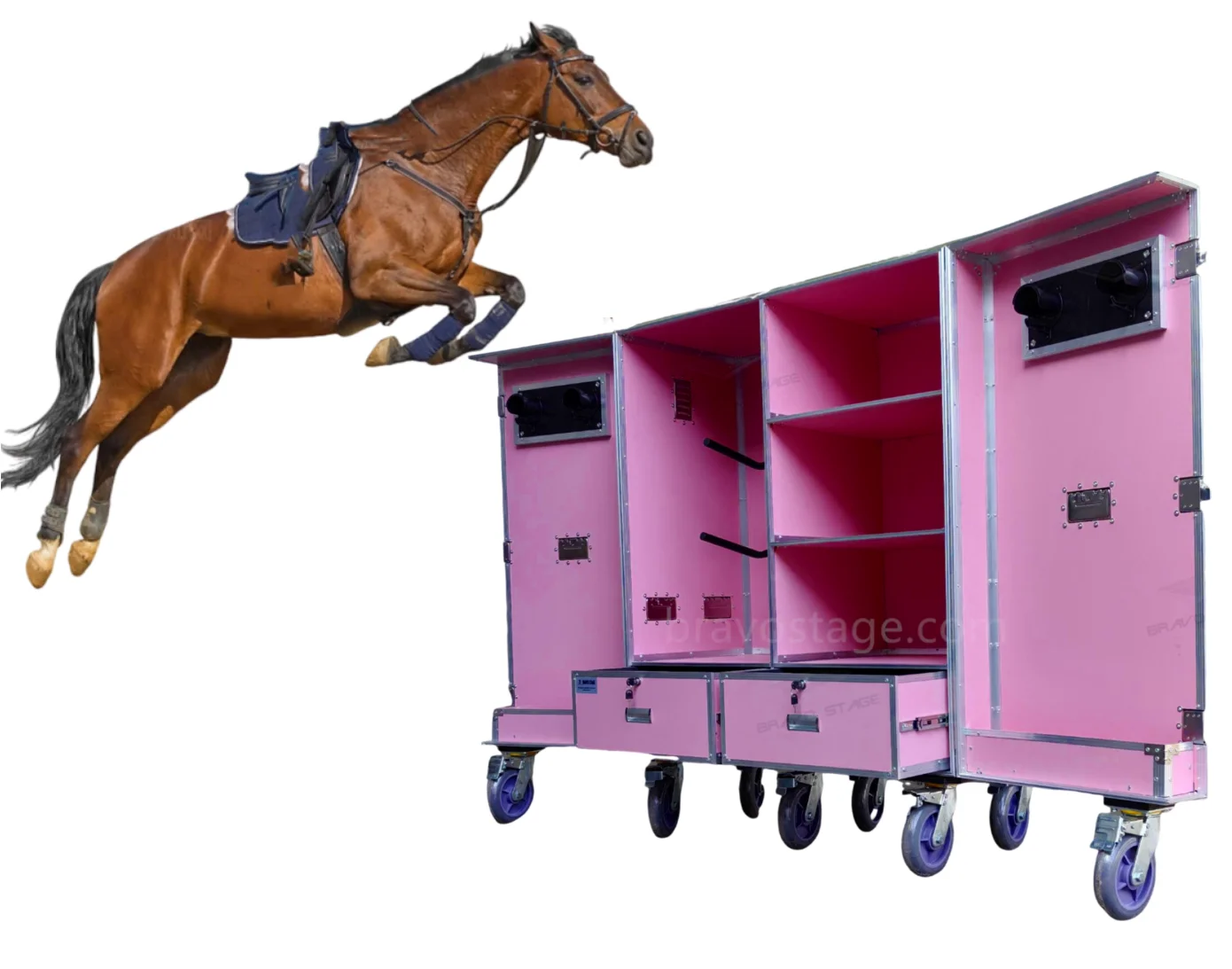 Изготовленный на заказ высококачественный алюминиевый ящик для хранения снастей для лошадей, шкафчик для седла, летный чехол
Изготовленный на заказ высококачественный алюминиевый ящик для хранения снастей для лошадей, шкафчик для седла, летный чехол