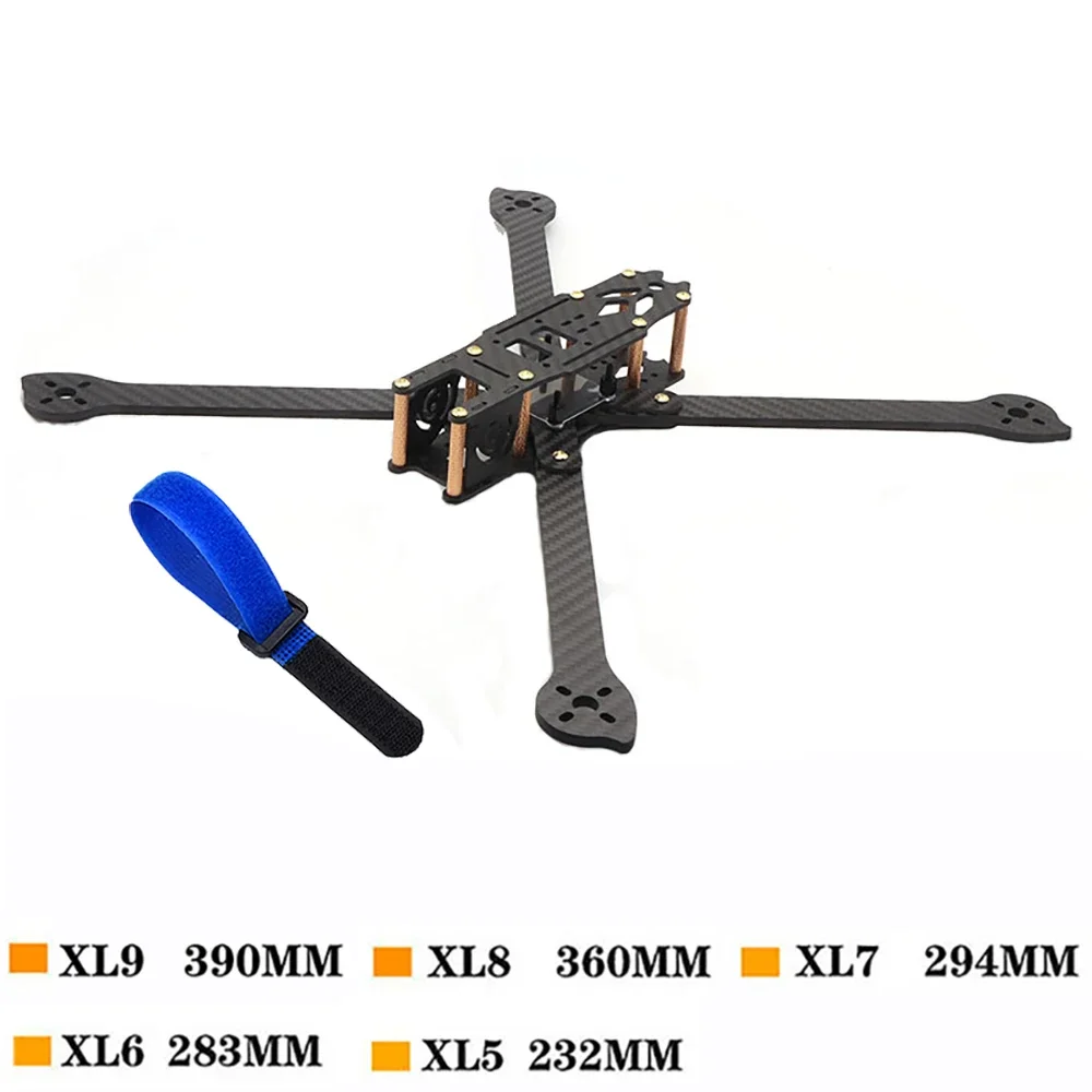 3K Полностью углеродное волокно XL5 232 мм/XL6 283 мм/XL7 294 мм/XL8 360 мм/XL9 390 мм Рука 4 мм Рама для фристайла для гоночного дрона FPV
3K Полностью углеродное волокно XL5 232 мм/XL6 283 мм/XL7 294 мм/XL8 360 мм/XL9 390 мм Рука 4 мм Рама для фристайла для гоночного дрона FPV