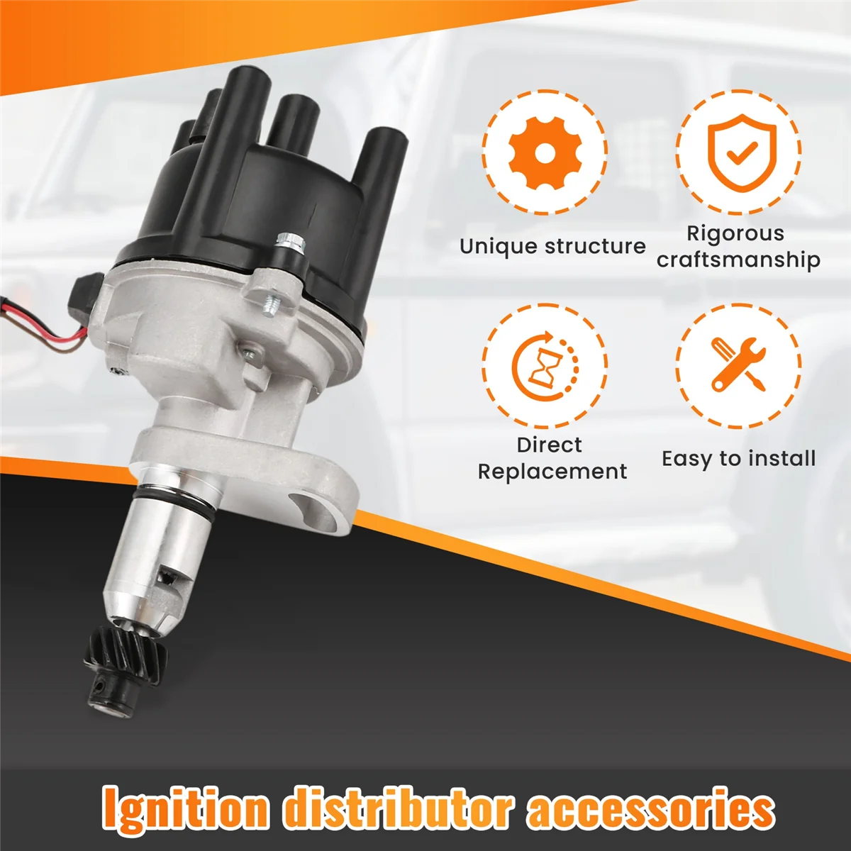 Efficient convenient33100-80C10 229100-7180 Ignition Distributor for SUZUKI Samurai Jimny excellent quality
Efficient convenient33100-80C10 229100-7180 Ignition Distributor for SUZUKI Samurai Jimny excellent quality