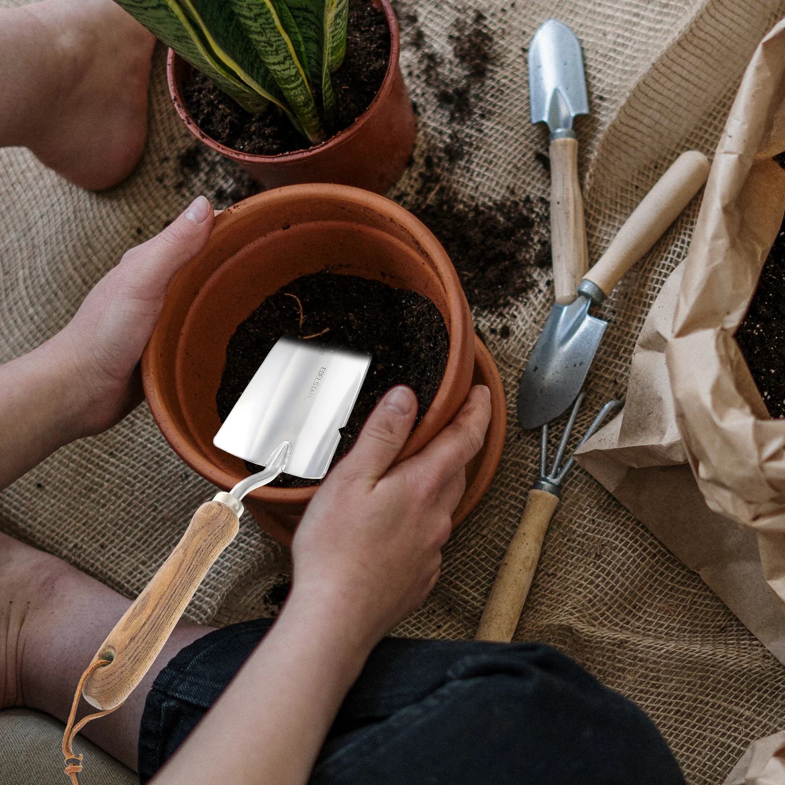 Professional Gardening Trowel Multi-Function Sharp Shovel for Planting Fertilizing Transplanting Durable Gardening Tools
Professional Gardening Trowel Multi-Function Sharp Shovel for Planting Fertilizing Transplanting Durable Gardening Tools