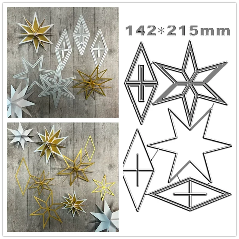 New 2023 Christmas Metal Cutting Dies 3D Combination Snow Star Card Gift Package Scrapbooking Frame Card Craft No Stamps
New 2023 Christmas Metal Cutting Dies 3D Combination Snow Star Card Gift Package Scrapbooking Frame Card Craft No Stamps