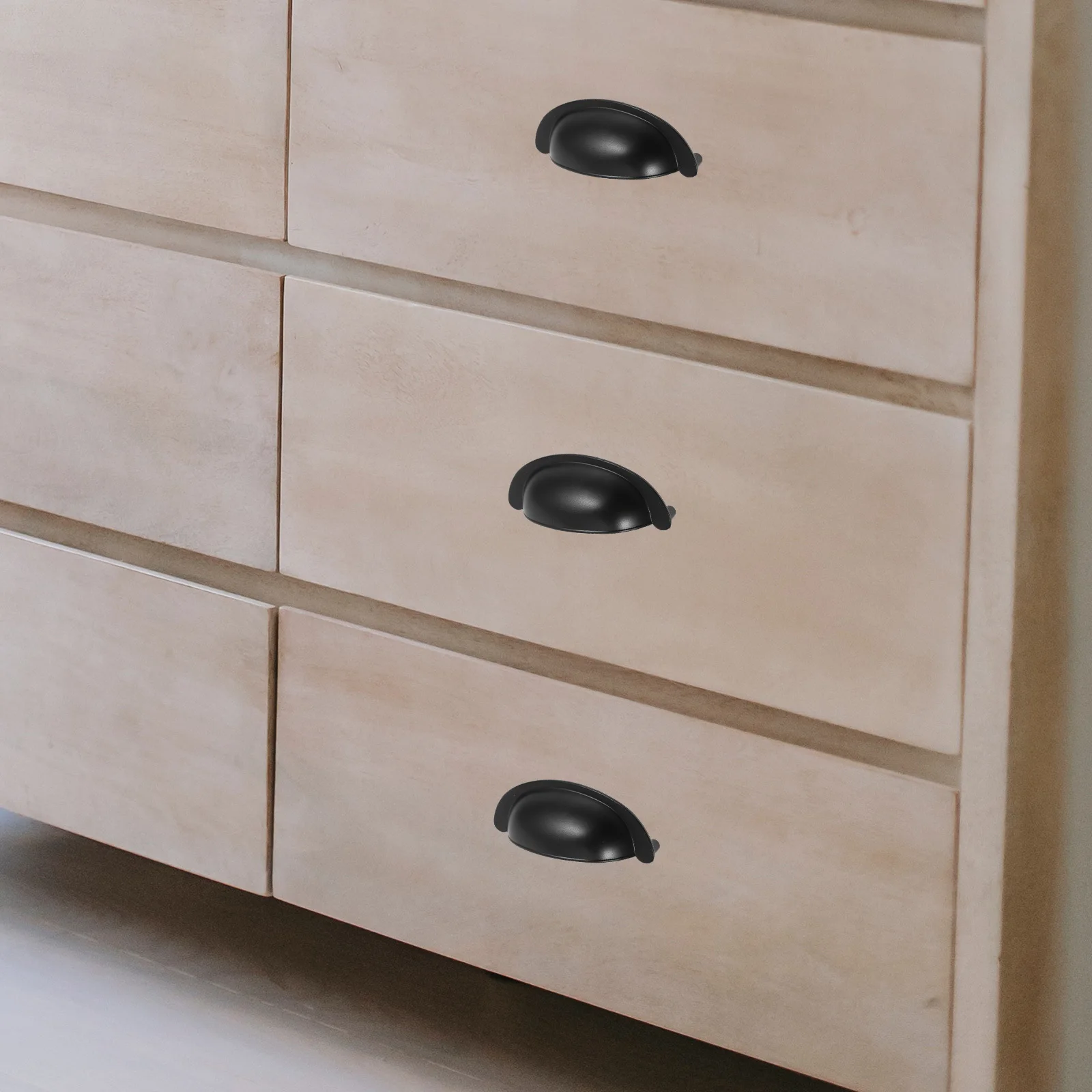 Semi-Round Drawer Handle Black Cabinet Knobs Durable Pulls For Kitchen Cabinets Dressers Modern Cup Pull Handles Hardware
Semi-Round Drawer Handle Black Cabinet Knobs Durable Pulls For Kitchen Cabinets Dressers Modern Cup Pull Handles Hardware