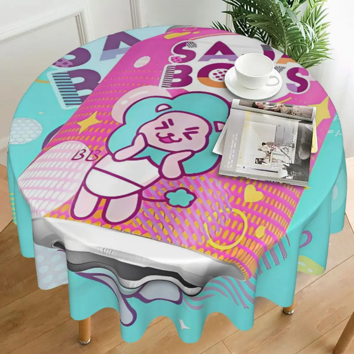 Скатерть Saja Boys Soda Pop Круглая скатерть Kpop Demon Hunter Забавная скатерть для стола Графическое украшение для обеденного стола
Скатерть Saja Boys Soda Pop Круглая скатерть Kpop Demon Hunter Забавная скатерть для стола Графическое украшение для обеденного стола