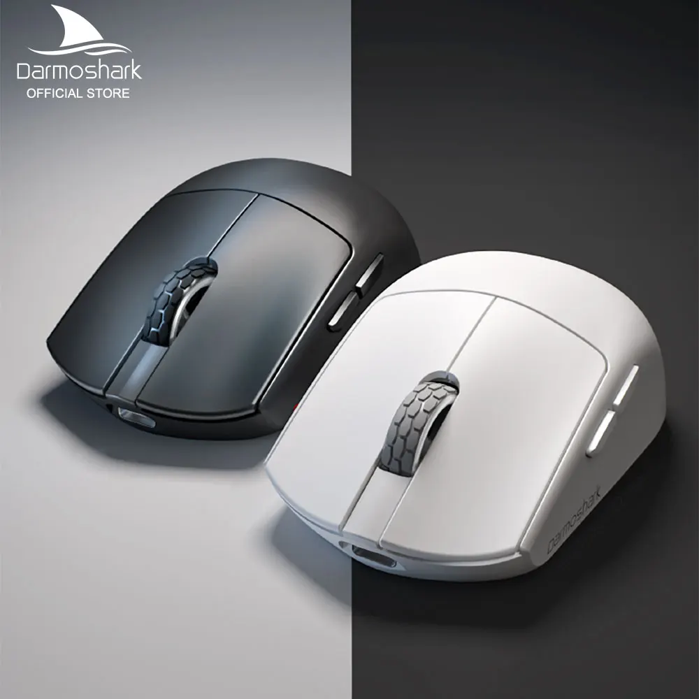Darmoshark M5 Gaming Wireless Mouse 8 keys Tri Mode 4K 8K Computer Office Game Mice Nordic N52840 26000DPI PAM3395 For Laptop
Darmoshark M5 Gaming Wireless Mouse 8 keys Tri Mode 4K 8K Computer Office Game Mice Nordic N52840 26000DPI PAM3395 For Laptop