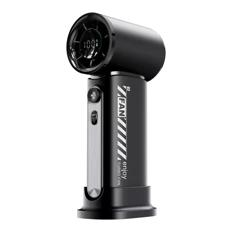 Mini Turbo Handheld Fan Portable 100 Speeds Adjustable 3600mAh USB Rechargeable Battery LED Display for Travel Outdoor Camping
Mini Turbo Handheld Fan Portable 100 Speeds Adjustable 3600mAh USB Rechargeable Battery LED Display for Travel Outdoor Camping