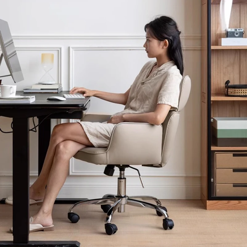 Comfortable Elastic Office Chairs Gamer Pillow Korean Leather Mobile Work Chair Extension Floor Cadeira Gamer Office Furniture
Comfortable Elastic Office Chairs Gamer Pillow Korean Leather Mobile Work Chair Extension Floor Cadeira Gamer Office Furniture