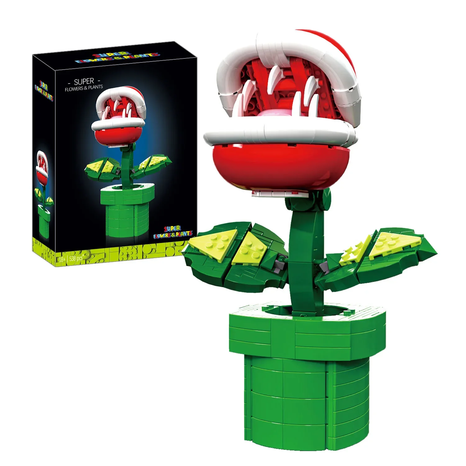 NEW MOC Chomper Plant Model Fit Flame Flower Assembled Building Block Brick Children Educational Toys Kids Christmas Gifts
NEW MOC Chomper Plant Model Fit Flame Flower Assembled Building Block Brick Children Educational Toys Kids Christmas Gifts