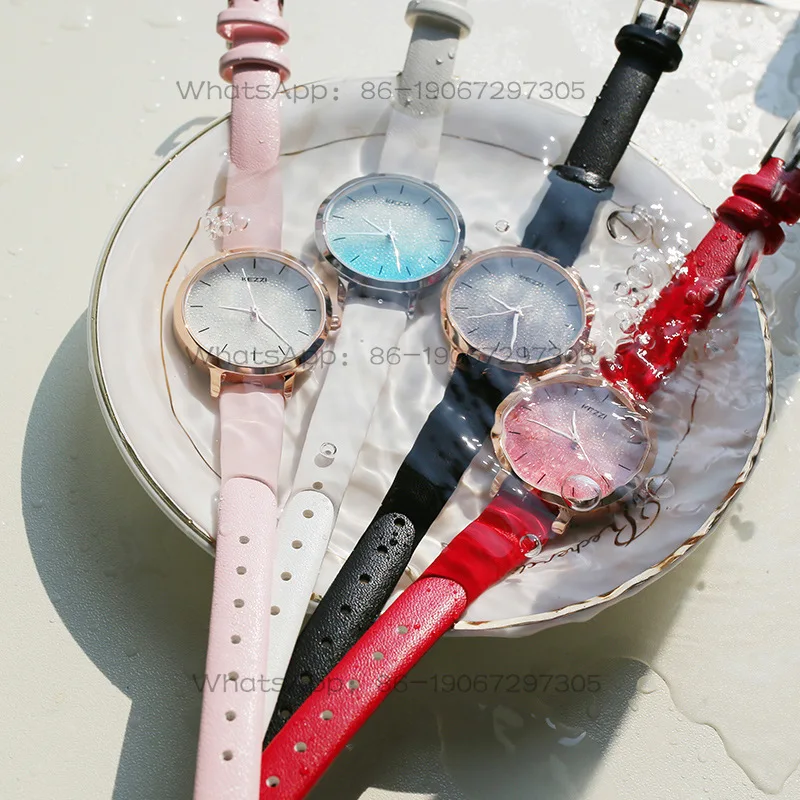 Customized new girls ins high-end niche fashion watch Korean version of college wind waterproof quartz watch
Customized new girls ins high-end niche fashion watch Korean version of college wind waterproof quartz watch