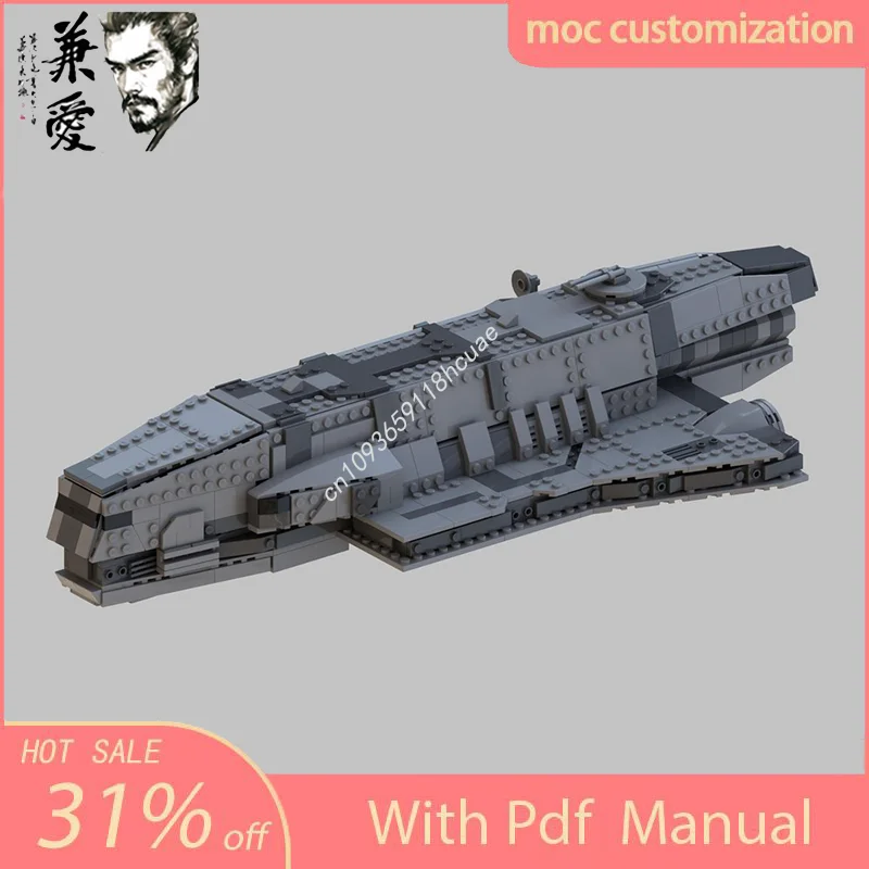 891PCS Star Battle Playscale Imperial Gozanti-Class Cruiser Creative Children Brick Toy Birthday Building Holiday Gift Blocks
891PCS Star Battle Playscale Imperial Gozanti-Class Cruiser Creative Children Brick Toy Birthday Building Holiday Gift Blocks