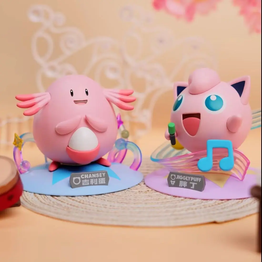 Original Pokemon Jigglypuff Chansey Figure Healing Desktop Ornament Car Interior Decor Collection Gift For Anime Fans
Original Pokemon Jigglypuff Chansey Figure Healing Desktop Ornament Car Interior Decor Collection Gift For Anime Fans