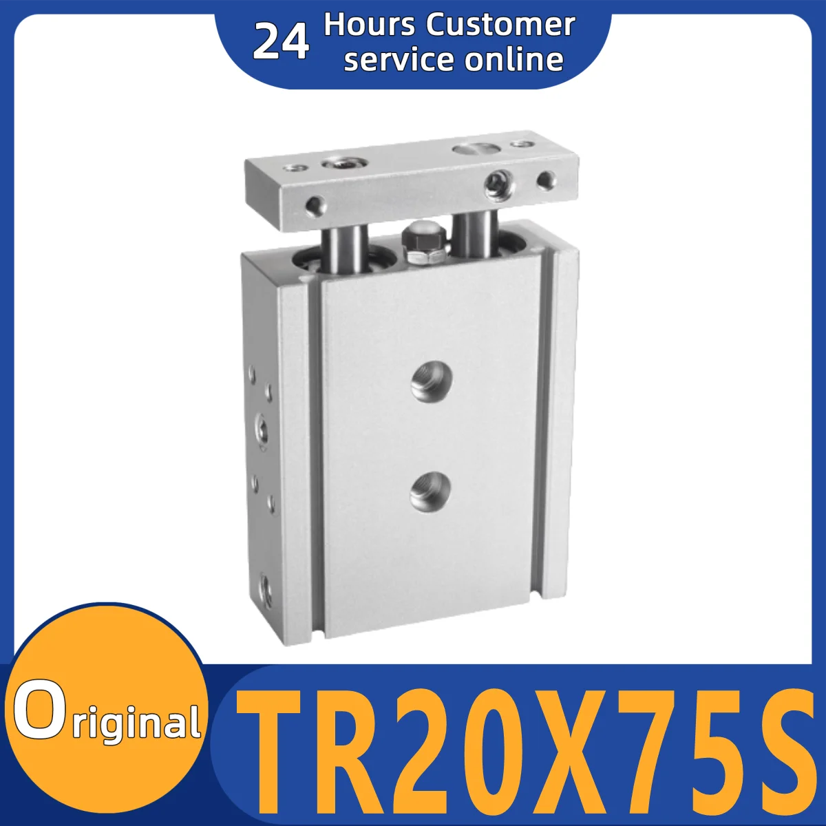 Совершенно новый оригинальный двухосевой цилиндр TR20X75S TR20X80S TR20X90S TR20X100S
Совершенно новый оригинальный двухосевой цилиндр TR20X75S TR20X80S TR20X90S TR20X100S