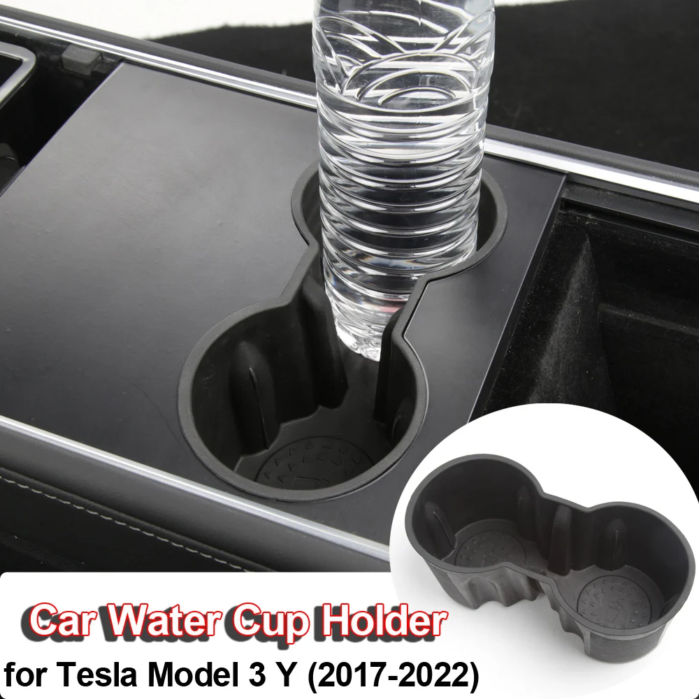 Car Water Cup Holder Insert For Tesla Model 3 Y 2021 2022 Center Accessories Silicone Skid Proof Coasters Double Hole Holder
Car Water Cup Holder Insert For Tesla Model 3 Y 2021 2022 Center Accessories Silicone Skid Proof Coasters Double Hole Holder