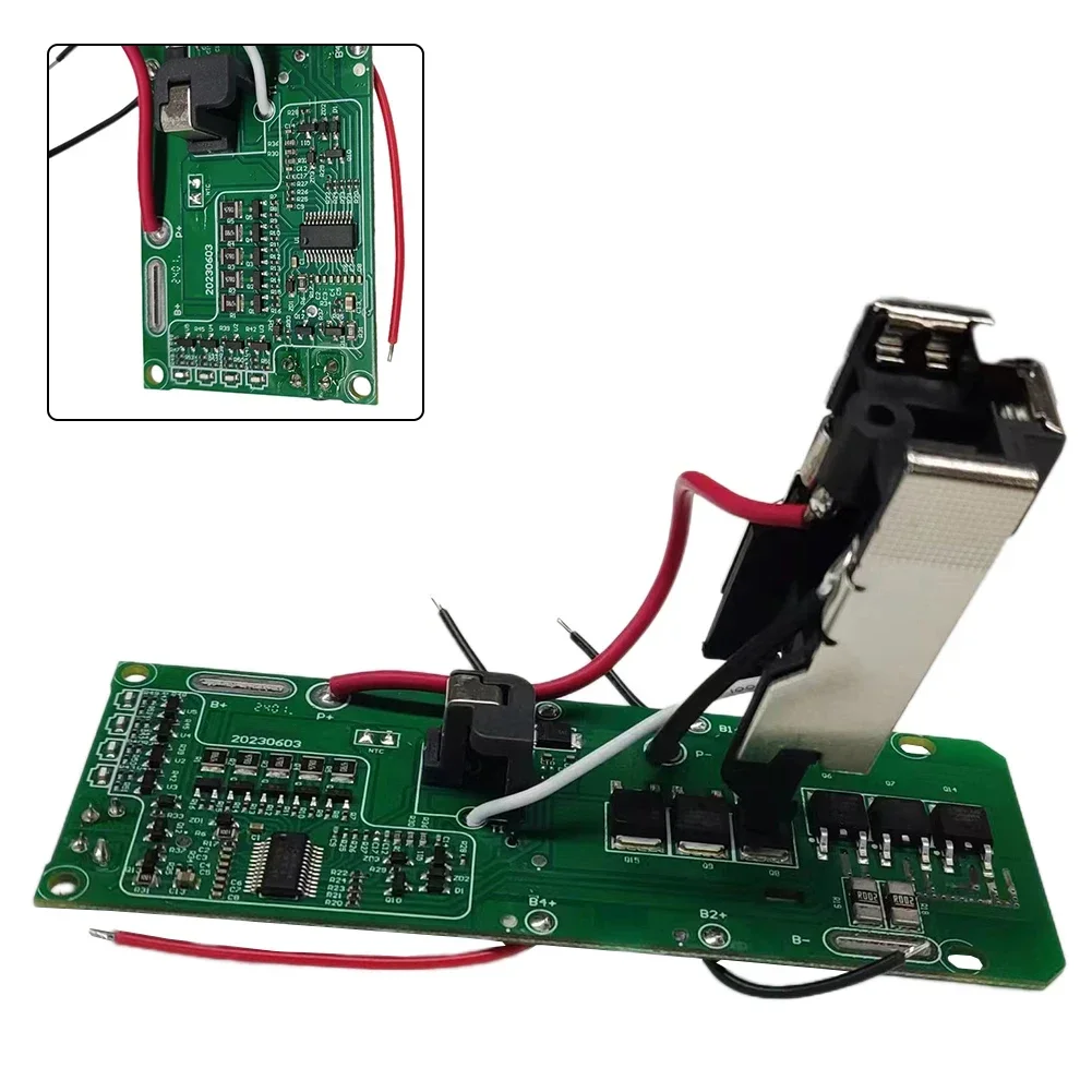 Li-Ion Battery Charging Protection Circuit Board PCB Replacement For-Ryobi 18V P108 RB18L40 Herramientas Ferramentas Multimeter
Li-Ion Battery Charging Protection Circuit Board PCB Replacement For-Ryobi 18V P108 RB18L40 Herramientas Ferramentas Multimeter