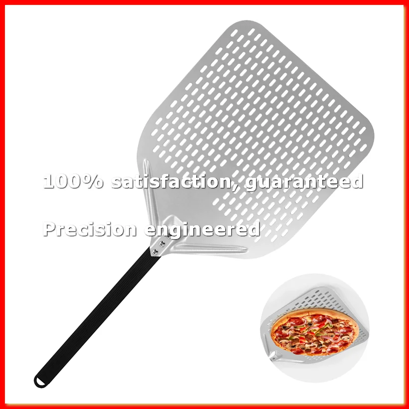14-Inch Dural Punching Pizza Shovel Connecting Pizza Shovel Thick Oven Flipping and Transferring Pizza 16Inch Handle-A09G
14-Inch Dural Punching Pizza Shovel Connecting Pizza Shovel Thick Oven Flipping and Transferring Pizza 16Inch Handle-A09G