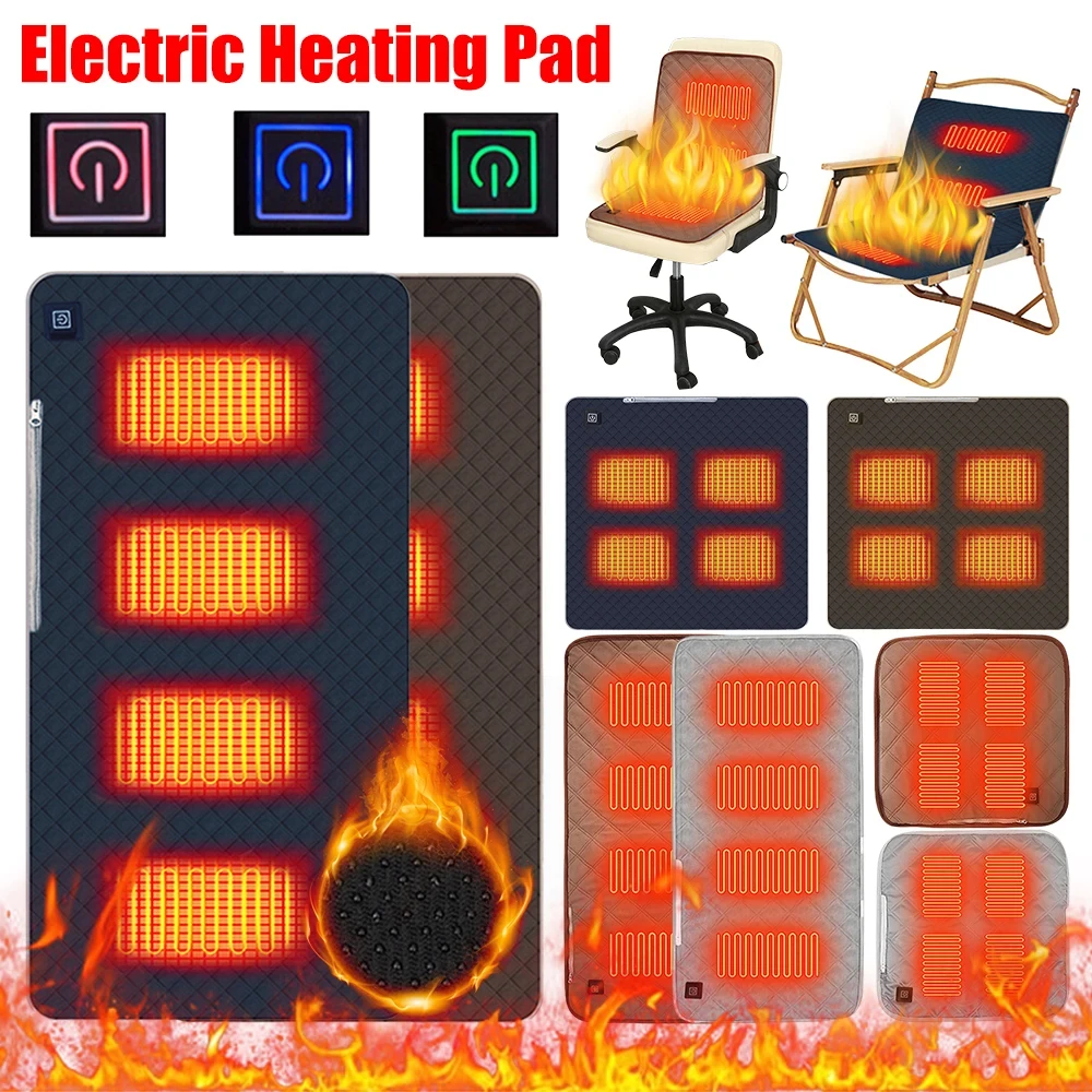 USB Sleeping Electric Heating Pad Heated Cushion Portable Winter Heating Seat Cushion for Outdoor Camping Travel (No Battery)
USB Sleeping Electric Heating Pad Heated Cushion Portable Winter Heating Seat Cushion for Outdoor Camping Travel (No Battery)