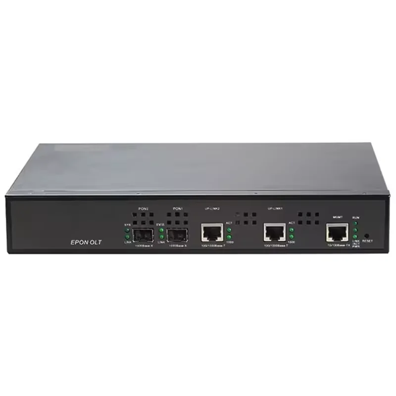 Mini 2PON EPON OLT Web SNMP Совместимые маршрутизаторы Enterprise Fiber Home XPON ONU 
Mini 2PON EPON OLT Web SNMP Совместимые маршрутизаторы Enterprise Fiber Home XPON ONU