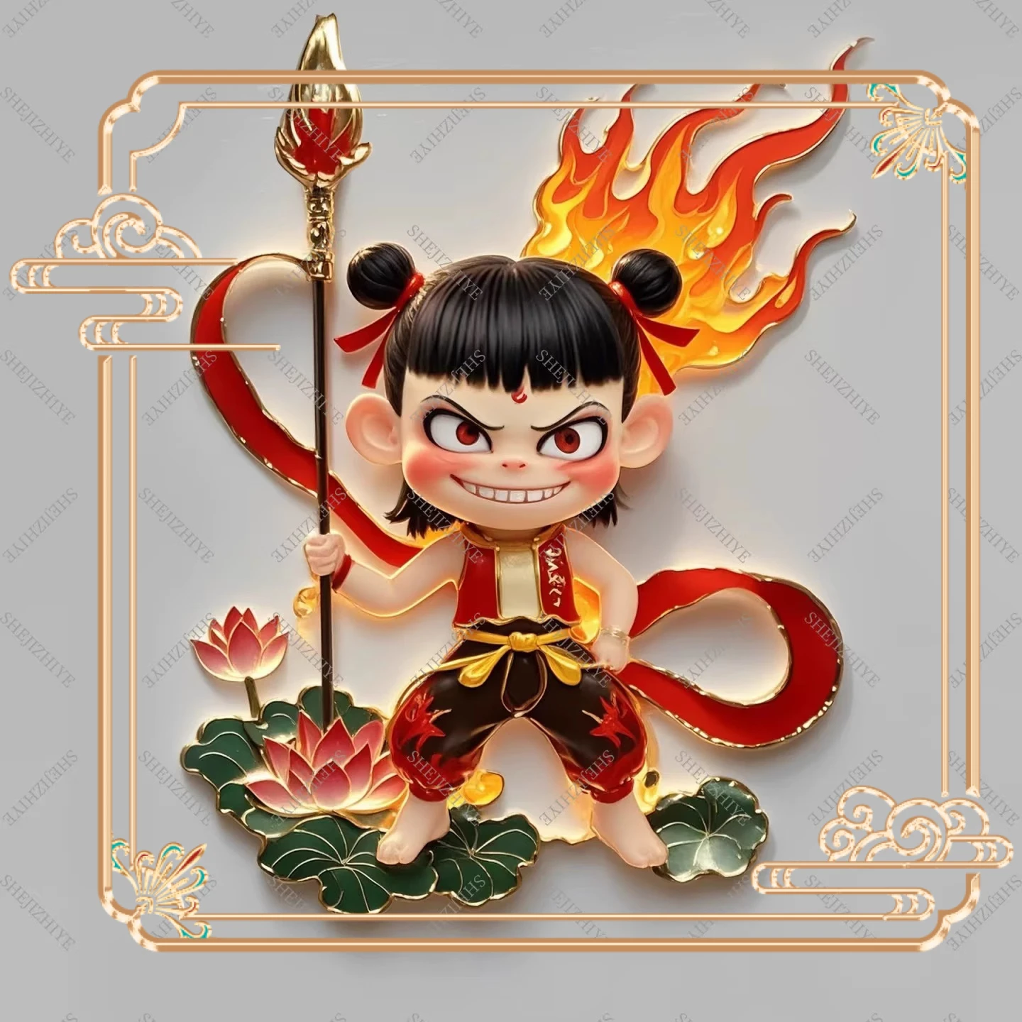 New Nezha 2 Movie Peripheral Metal Badge Magnetic Refrigerator Sticker Anime Movie Collection Souvenir Christmas Gift
New Nezha 2 Movie Peripheral Metal Badge Magnetic Refrigerator Sticker Anime Movie Collection Souvenir Christmas Gift