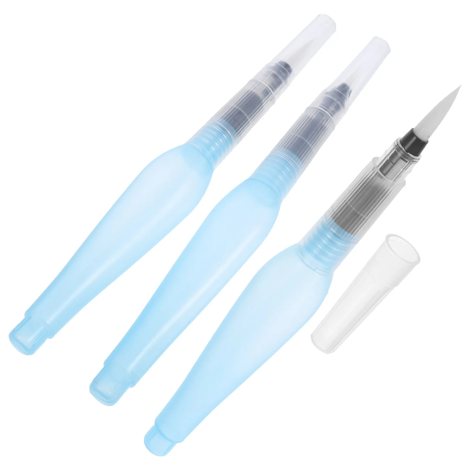 3pcs Watercolor Painting Brush Pens refillable ink artist supplies sky blue 155 tips durable portable easy control for adults
3pcs Watercolor Painting Brush Pens refillable ink artist supplies sky blue 155 tips durable portable easy control for adults