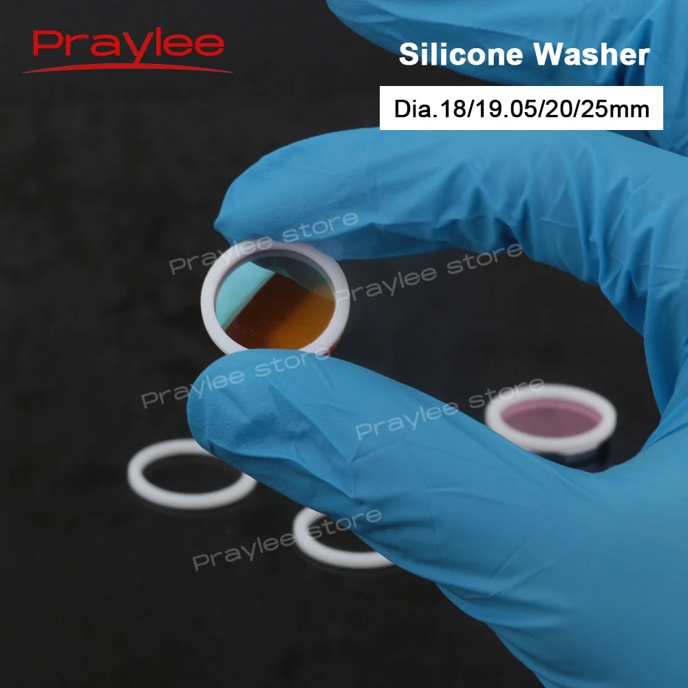 CO2 Laser Focus Lens Silicone Washer 5pcs Dia18 19.05 20 25mm Heat-resistant for CO2 Laser Focusing Lens
CO2 Laser Focus Lens Silicone Washer 5pcs Dia18 19.05 20 25mm Heat-resistant for CO2 Laser Focusing Lens